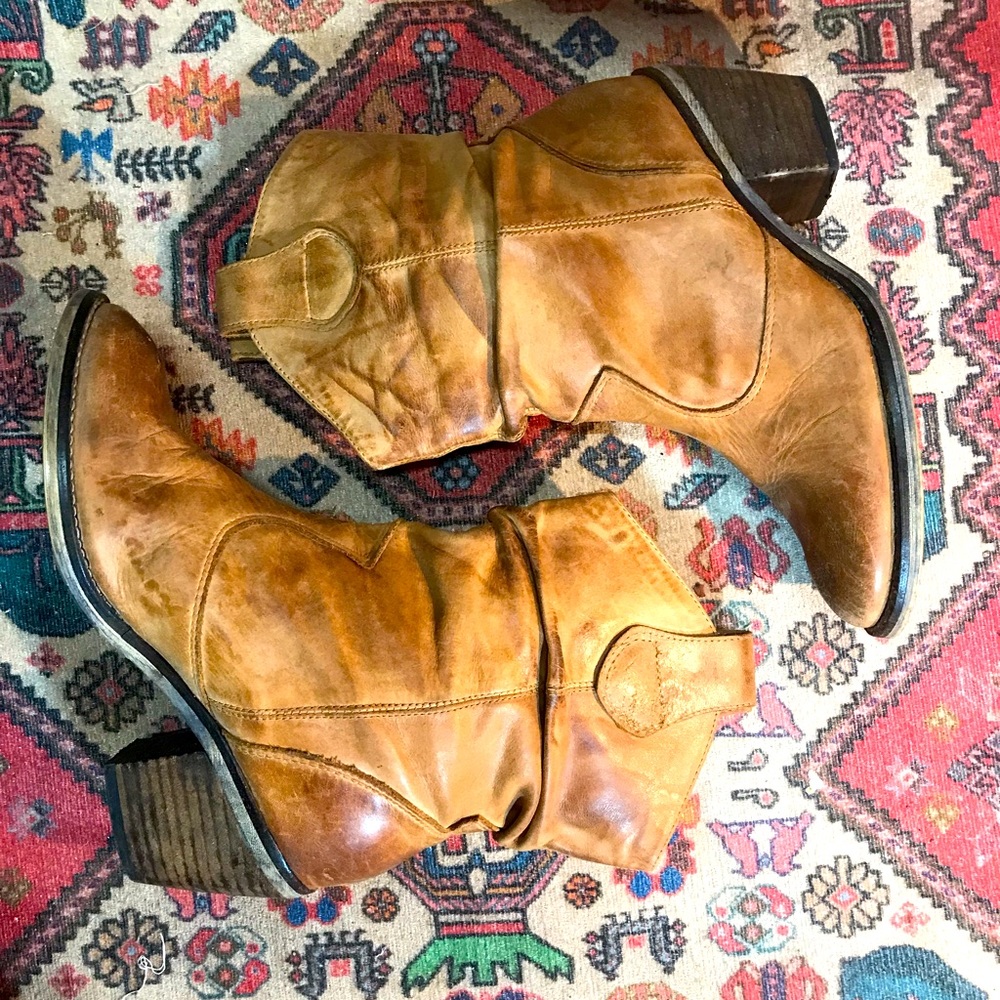 Aldo Distressed Cowgirl Boot